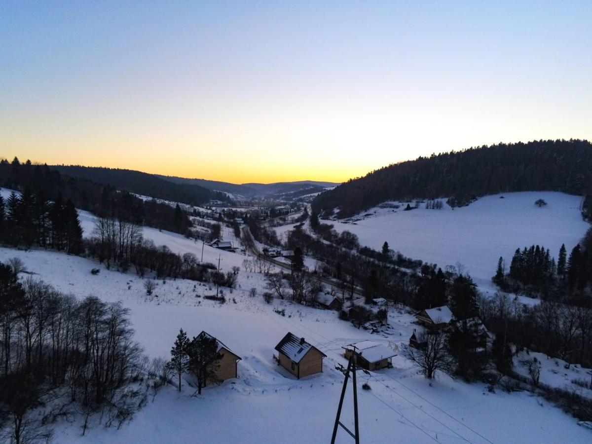 Hotel Lesny Dzban Komańcza Esterno foto
